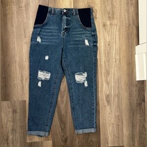 Small maternity jeans